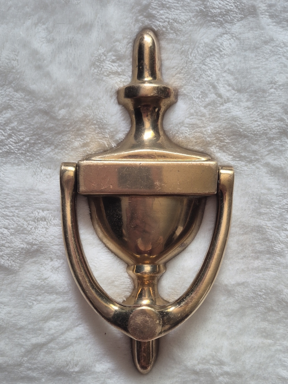 Vintage Brass Gold Door Knocker Victorian Style